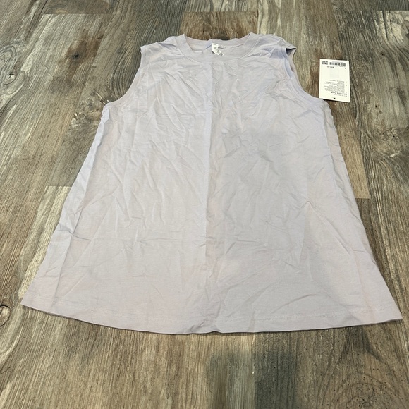 NWT lululemon all yours tank faint lavender sz 8 - Picture 3 of 6